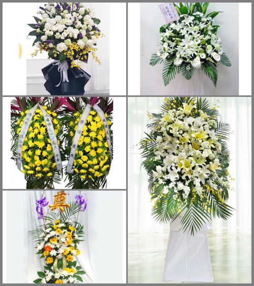 福建宁德福鼎市点头镇白事花篮预定